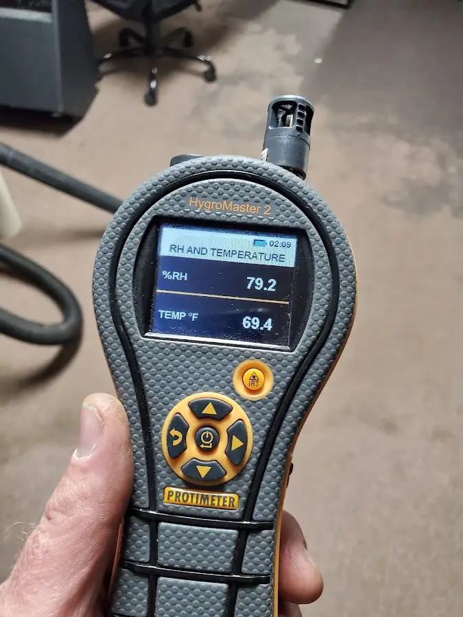 Moisture meter humidity assessment for Mold Remediation & Removal in Canonsburg